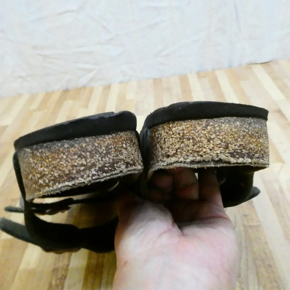 Birkenstock Arizona Stone double strap buckle adj. footbed sandals M/9 L/11